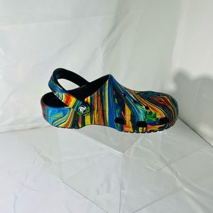 Crocs COLORFUL On SINGLE LEFT Shoe ONLY!!! Replacement Clog Unisex M4 W6 NWOT